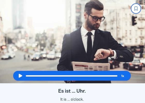 german telling time busuu