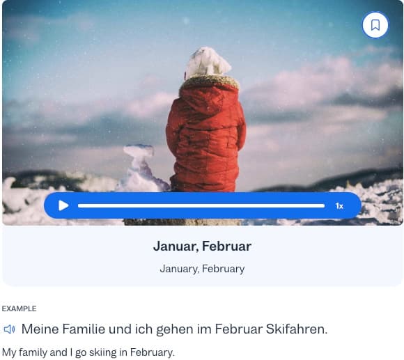german months busuu