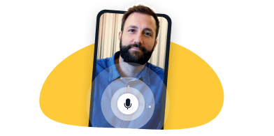 Perfect your German pronunciation with interactive speaking practice.